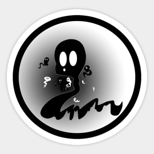 Ghosts Sticker